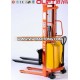 2016 China supplier cheap Manual Stacker 3T Semi Electric Pallet stacker