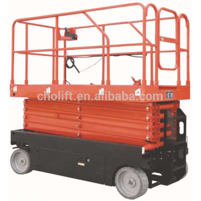 Hot Sale Full Electric Aerial work platform 10m scissor lift